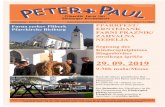 Zugestellt durch Post AG P ETER TER P · 2019. 9. 16. · Pliberški farni list Bleiburger Kirchenblatt PETER P TER +PPAUL Zugestellt durch Post AG Dostavljeno po pošti! Jahrgang