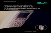 Programmierhandbuch VLT PROFINET MCA 120 Frequenzumrichter-Serie FC 102 • FC 103 ... · 2021. 1. 30. · 1 Einführung 1.1 Zielsetzung des Handbuchs Das VLT® PROFINET MCA 120 Programmierhandbuch