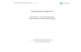 Anhang A1.3 - Modulhandbuch Master MTK · 2013. 7. 30. · Auflage 2006, Springer-Verlag, ISBN 3-540-22507-2 Groß, Hamann, Wiegärtner: „Elektrische Vorschubantriebe in der Automatisierungstechnik“,
