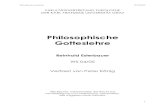 Philosophische Gotteslehre - Startseite...Philosophische Gotteslehre WS 2004/05 4 1. Abgrenzung und Aufgabe einer philosophischen Gotteslehre 1.1 Zum