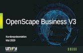 OpenScape Business V3 - HAKOM...Bis zu 300 Voicemail-Boxen / 1500 für OpenScape Business S 30 Kanäle, bis zu 64 Std Stunden Aufzeichnung TUI- oder UC Smart gesteuert Sprachqualität