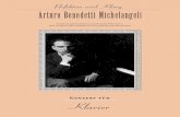 Perfektion wird Klang Arturo Benedetti Michelangeli...[II] Vorige Seite: Arturo Benedetti Michelangeli gegen Ende der 40-er Jahre auf einem Bild der berühmten ungarischen Fotografin