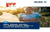Infos. Wissen. Service. Abfallratgeber 2020 von ALBA. Für Braunschweig. · 2019. 12. 9. · ALBA-Kundencenter. Gut zu wissen: Die Leerungstage Ihrer Behälter erfahren Sie unter