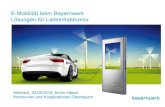 E-Mobilität beim Bayernwerk Lösungen für Ladeinfrastruktur...2016/09/23  · 1. E-Ladesäulen 3 1.1 BAG eCharge BASIC Für Städte, Kommunen und viele andere Provider der Elektromobilität.