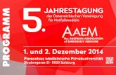 5 für Notfallmedizin - AAEM Vorsitz: G. Prause, Graz; W. Schreiber, Wien 13:00 – 13:30 Die Aufgaben des Notarztes als professionelle vorgelagerte medizinische Kompetenz G. Wildner,