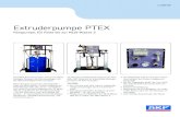 Extruderpumpe PTEX - SKF · 2020. 8. 20. · 000 bis zu Fetten der NLGI-Klasse 2 • Die Folgeplatte wird je nach dem Innen-durchmesser des Fasses maßgerecht hergestellt • Mit