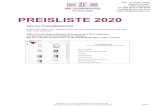 PREISLISTE 2020 - Steinhafen · 2020. 5. 1. · Preisliste 2020 Zaun- Steinhafen GmbH Bürgerbuschweg 1 D - 51381 Leverkusen Tel. 0049 (0) 2171 394 46 46 Fax 0049 (0) 2171 394 46