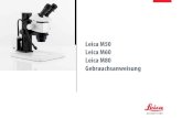 Leica M50 Leica M60 Leica M80 Gebrauchsanweisung M... · 2017. 3. 17. · CD-ROM mit sämtlichen relevanten Gebrauchs-anweisungen in 20 weiteren Sprachen. Sie muss sorgfältig aufbewahrt