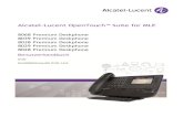 Alcatel-Lucent OpenTouch™ Suite for MLEalcatel-lucent- · PDF file Alcatel-Lucent OpenTouch™ Suite for MLE 8068 Premium Deskphone 8039 Premium Deskphone 8038 Premium Deskphone