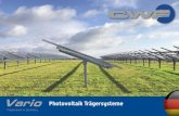 Vario Photovoltaik Trägersysteme - CWF GmbH · 2020. 9. 15. · Vario rägersysteme T ... • Beliebige Bank-Länge möglich • Mit allen CWF Vario Systemen kombinierbar • In