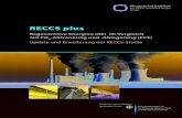 RECCS plus: Regenerative Energien (RE) im Vergleich mit CO2 … · 2017. 12. 1. · RECCS plus Förderkennzeichen 0329967A Regenerative Energien (RE) im Vergleich mit CO 2-Abtrennung