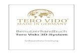 Tero Vido 3D-System · 2021. 1. 28. · Durch die Auswahl dieses Menüpunktes öffnen Sie einen Dialog in dem verschiedene globale Einstellungen festgelegt werden können (siehe Optionen