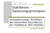 Bauerhaltung (S) Stahlbeton - Sanierungsprinzipien · 2019. 9. 6. · Stahlbeton - Sanierungsprinzipien 3.2.3 Beschichtung der Bewehrung (Instandsetzungsprinzip C-Cl) (Korrosion infolge