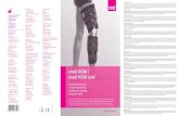 medi ROM / medi ROM cool · 2018. 11. 20. · medi ROM / medi ROM cool Universalknieschiene Universal Knee Brace Orthèse pour le genou Órtesis de rodilla Gebrauchsanweisung. Instructions
