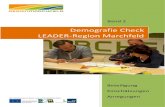 Demografie Check LEADER-Region Marchfeld · 2017. 1. 31. · Das Projekt „Demografie Check“ der LEADER-Region Marchfeld wurde unterstützt vom Amt der Niederösterreichischen