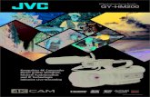 GY-HM200 - JVC 2018. 6. 12.آ  PC SDI/HDMI Smartphone /Tablet USTREAM YouTube Facebook Live Der GY-HM200