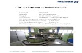 Kistner Werkzeugmaschinen · 2015. 10. 6. · steuerung SINUMERIK@ 810M/810ME. Grundausführung 1 und Grundausführung 2. Steuerungsart Mikroprozessor-CNC-Bahnsteuerung für Bohr-