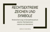 Rechtsextreme Zeichen und Symbole · 2020. 8. 20. · Othala/Odal-Rune: strafbar, aber Strafbarkeit zuweilen strittig Symbol der Hitler-Jugend, später Verwendung durch Wiking-Jugend
