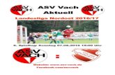 ASV Vach AktuellVach+Aktuell+2.pdfSa, 06.08.16 15:00 SG Quelle Fürth - TSV Buch 16:00 TSV Kornburg - Baiersdorfer SV 17:00 FC Vorwärts Röslau - TSV Neudrossenfeld 17:00 SpVgg Selbitz