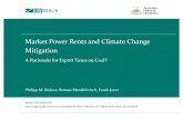 Market Power Rents and Climate Change Mitigation 2016. 3. 9.آ  1 Export Taxes as a Tool of Climate Change