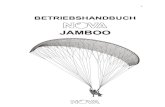 JAMBOO - Nova Performance Paragliders · 2015. 3. 17. · Der NOVA JAMBOO ist mit einem Trimmsystem, dieses am D Tragegurt angebracht ist ausgestattet. Der Trimmer kann individuell