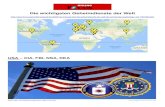 Die wichtigsten Geheimdienste der Welt+CIA... · Erich Schmidt-Eenboom rund 60.000 Angestellte, dazu kommen 40.000 Spezialisten, die über Kontraktfirmen zuarbeiten. Geschichte von