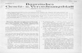 Ausgabe A Bayerisches u.Verordnungsblatt...Ausgabe A Nr. 2 % Bayerisches u.Verordnungsblatt München, den 13. Januar 1955 Inhalt: Zweite Änderungsverordnung zur 4. Verordnung zum