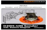 D20H-100 · PDF file 2019. 10. 12. · Elektro-Magnet D20H-100 Sonder 701035/2013 NEWS Sonder- und Spezialkonstruktionen. Der D20H Sonder aus der Abteilung für Sonderkonstruktionen