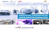 GESAMTKATALOG - Hedson · 2019. 7. 1. · GESAMTKATALOG. 2 HEDSON TECHNOLOGIES Die schwedische Hedson Technologies-Gruppe kann auf eine Firmengeschichte zurückblicken, die bis in