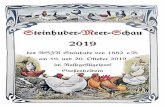 Steinhuder-Meer-Sàau 2019gzv-steinhude.de/Ausstellung/Katalog_Steinhuder-Meer... · 2020. 1. 5. · Stämme mehr als im letzten Jahr zu verzeichnen, sondern Sie können sich darüber