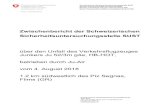 Zwischenbericht der Schweizerischen ...€¦ · Flugplatz Locarno (LSZL) zu einem Flug nach Dübendorf (LSMD). Der gewerbs-mässige Flug unter Sichtflugregeln fand im Rahmen einer