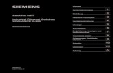 SIMATIC NET 3 - Siemens · 2015. 1. 23. · Die Technische Dokumentation der Produktlinie X-300 finden Sie, aufgeteilt nach Hardware und Software, in folgenden Dokumenten: PH - Projektierungshandbuch