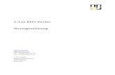 u::Lux RJ45 -Stecker Montageanleitung · 2016. 3. 3. · u::Lux RJ45 -Stecker Montageanleitung Version: 1.0 2 03.03 .201 6 Seite: 3/13 Allgemeines Die bei u::Lux verwendete Kommunikationsschnittstelle