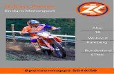 Enduro Motorsport - JentlFlow · Sponsormappe 2019/20. Kilian Zierer Enduro Motorsport „Ride on - because the adventure never ends“ ...