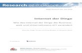 Research at a Glance - Swisscom › product › 1000174...Research at a Glance – aktuelle Erkenntnisse aus der Studienarbeit MSM Research AG – Internet der Dinge Seite 5 ONS (Object