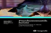 Psychosomatik heutePsychosomatik heute Heinz Böker, Paul Hoff, Erich Seifritz (Hrsg.) Programmbereich Psychiatrie Dieses Dokument ist nur für den persönlichen Gebrauch bestimmt