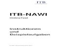ITB-NAWI · PDF file 2020. 12. 22. · (A) < 225 km (B) > 225 km (C) < 450 km (D) > 450 km 3) Einer Unternehmensabteilung werden monatlich die Kosten C zugerechnet. Sie erge-ben sich