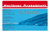 Mit dem größten Fortbildungskalender A 68047 D für … · 2009. 3. 18. · Berliner Ärzteblatt A 68047 D Einzelpreis 6,00 Euro 03 2008 März (Rotes Blatt) 121. Jahrgang Mit dem