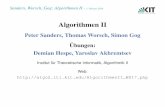 Algorithmen IIalgo2.iti.kit.edu/documents/AlgorithmenII_WS17/folien.pdfSanders, Worsch, Gog: Algorithmen II - 27. November 2017 - Zusatz 1-9 Bits of History 1843– Algorithms in theory
