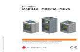 Holzöfen MARELLA - MORENA - MILVA...Modell MARELLA MILVA Produkt-Typ SL370-01 Beschreibung Maßeinheit bei Nennleis-tung bei Mindestleis-tung Brennstoff Scheitholz (HP2) Wärmeleistung