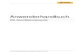 Anwenderhandbuch DHL Geschäftskundenportal V10€¦ · Abbildung: Verwalten-Modul; hier: Abmeldebereich 1.6. Anmelden Auf der Startseite können Sie sich über das Login-Modul (im