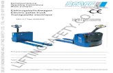 Elektrogabelhubwagen Electric pallet truck Transpalette électrique · 2018. 3. 16. · VDI - Richtlinien für Flurförderzeuge (zu beziehen bei Beuth Verlag - Berlin - Köln) 1)