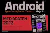 MEDIADATEN 2012 - CDA Verlag · 2016. 3. 23. · 2012 Stand: Okt. 2012 MEDIADATEN. AGBs finden Sie auf Android Magazin Android ist weiter am Vormarsch – wie neueste Marktforschungen