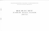 BERICHT - Idiotikon · 2019. 4. 23. · Bericht über das Jahr 1975 1. Die Mitgliederversammlun de Vereins g zus Herausr - gabe des Schweizerdeutsche Wörterbuchn fansd am 9. Mai