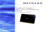 Dualband Gigabit 802.11ac-WLAN-Router R6300Das Gerät ist zu WLAN-Geräten der nächsten Generation kompatibel sowie abwärtskompatibel zu 802.11 a/b/g- und n-Geräten und macht HD-Streaming