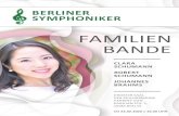 FAMILIEN BANDE - Berliner Symphoniker...2020/02/23  · FAMILIEN BANDE 3 FAMILIENBANDE KAMPF UM IHRE KUNST Clara Wieck-Schumann Am 13. 09. 2019 jährte sich der Geburtstag der berühmtesten