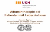 Albumintherapie bei Patienten mit LeberzirrhoseASCITES Schrier, Arroyo, et al. Hepatology (1988) Ripoll et al, GASL (2015) Alcohol Hepatitis B/C Autoimmune NASH Hämodynamische Veränderungen