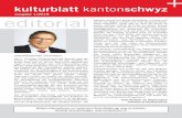 kulturblatt kantonschwyz editorial ... Martin Rأ¼tsche, آ«Architektur und Fotografieآ» von Marcel Chassot,