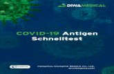 COVID-19 Antigen Schnelltest - Masken Shop · 2020. 11. 23. · DiwaMEDICAL.com COVID-19 & SARS-CoV-2 COVID-19 ist eine akute Infektionskrankheit der Atemwege, die durch das neuartige