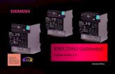 KNX DALI Gateway Pocket Guide 2 - Siemens... · 2020. 12. 30. · Beleuchtung bzw. im Stand-by-Betrieb Ruhestrom. Dieser summiert sich, aber mit dem KNX/DALI Gateway Twin plus kann
